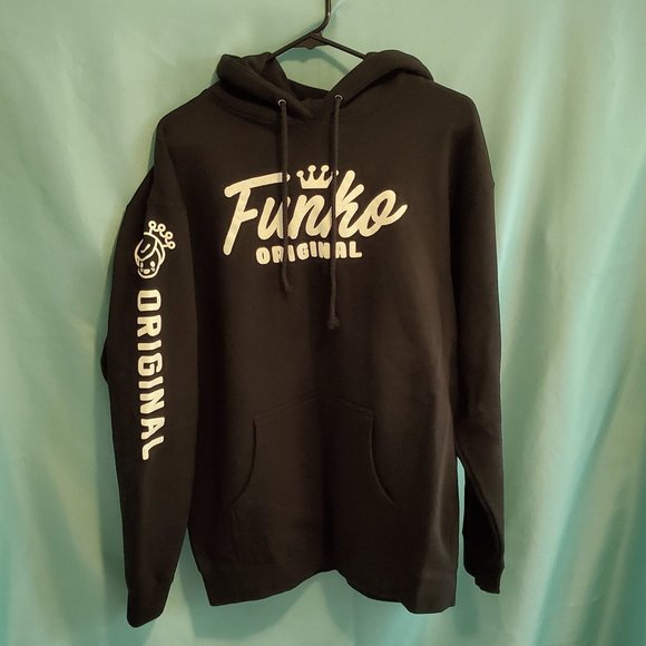 Funko Other - Funko Pop Hoodie Men Size L Black Originals Merch Pullover Sweatshirt Rare